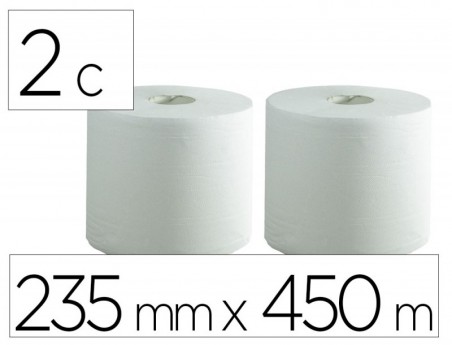 PAPEL SECAMANOS BUNZL GREENSOURCE AIR LAID 2 CAPAS CELULOSA