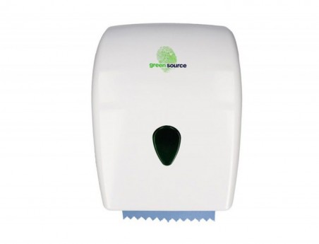 DISPENSADOR BUNZL GREENSOURCE PARA TOALLAS SECAMANOS MANDRIL