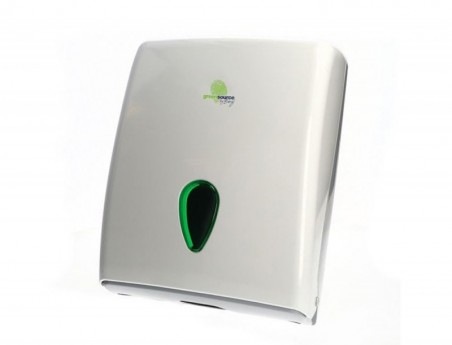 DISPENSADOR TOALLAS SECAMANOS BUNZL GREENSOURCE PLEGADAS EN