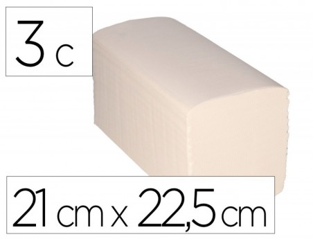 TOALLA SECAMANOS BUNZL GREENSOURCE HIDROSOLUBLE CELULOSA BLA