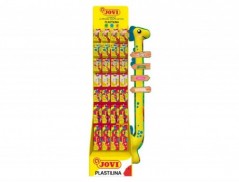 EXPOSITOR PLASTICINA JOVI 90 DE CHAO 168 PECAS SORTIDAS