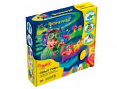 CONJUNTO JOVI PLASTICINA JOVITECH CRAZY CARS MONSTERS KIT