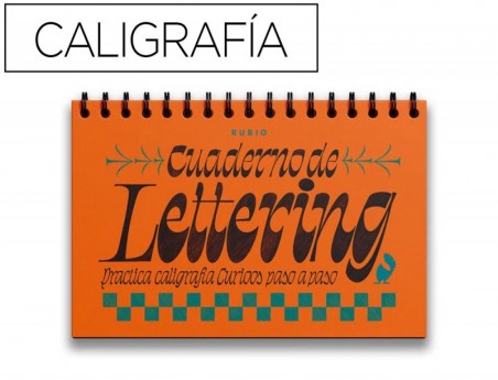 CADERNO RUBIO LETTERING CALIGRAFIA PRATICA CURIOOS PASSO A P