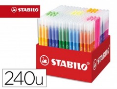 LAPIS DE COR STABILO TRIO AZ SCHOOL PACK DE 240 UNIDADES 20