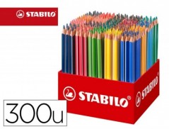 LAPIS DE COR STABILO TRIO AZ SCHOOL PACK DE 300 UNIDADES 20