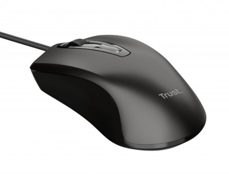 RATO TRUST BASIC OTICO 4 BOTOES 1200 DPI USB 2.0 COR PRETO