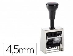 NUMERADOR AUTOMATICO REINER METALICO 6 DIGITOS ALTURA TIPO 4