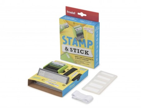 CONJUNTO TRODAT PARA MARCACAO DE TEXTIL E OBJETOS PESSOAIS