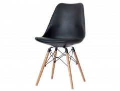 CADEIRA FAST PAPERFLOW DOGEWOOD PE FAIA ASSENTO PRETO LOTE D