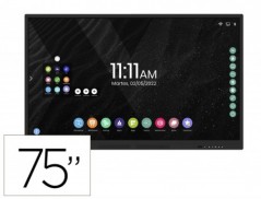 ECRA INTERATIVO ROCADA VIDRO TEMPERADO 75" MULTITATIL WIFI C