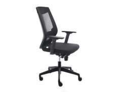 CADEIRA ROCADA DE ESCRITORIO COM BRACOS REGULAVEIS ENCOSTO E