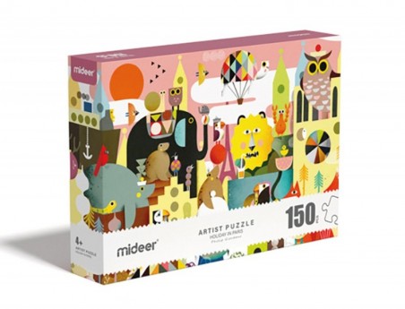 PUZZLE MIDEER ARTIST FERIAS EM PARIS 150 PECAS