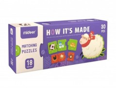 PUZZLE MIDEER COMO E FEITO 30 PECAS