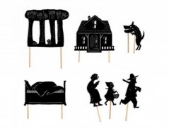 JOGO MIDEER FANTOCHE DE SOMBRA CAPUCHINHO VERMELHO