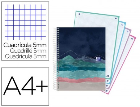 5un PASTA COM RECARGA OXFORD EUROPEANBOOK 5 ICE EXPLORER DIN