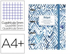 PASTA COM RECARGA OXFORD EUROPEANBINDER JAPANDI DIN A4+ QUAD