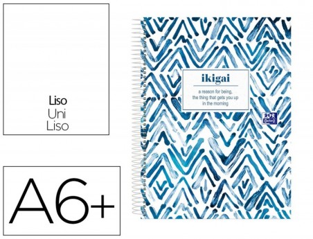 5un CADERNO ESPIRAL OXFORD EUROPEANBOOK 0 JAPANDI DIN A6+ 80
