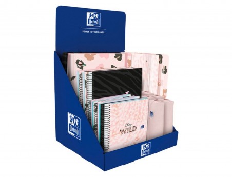 EXPOSITOR MULTIPRODUTO OXFORD GAMA ANIMAL PRINT 19 UNIDADES