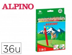 LAPIS DE COR ALPINO CAIXA 36 CORES SORTIDAS