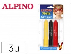 BARRA DE MAQUILHAGEM ALPINO FESTA FACE STICK SUPER HEROES BL