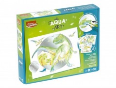 CONJUNTO MAPED CRIATIVO AQUA ART DINOSSAUROS
