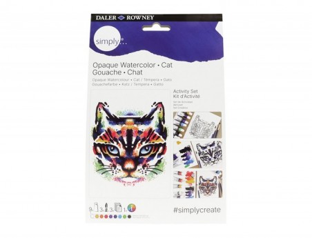 CONJUNTO DE PINTURA GUACHE DALER ROWNEY SIMPLY ACTIVITY