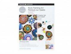 CONJUNTO DE PINTURA DALER ROWNEY SIMPLY CRIATIVO ROCK
