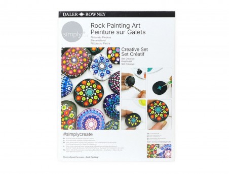 CONJUNTO DE PINTURA DALER ROWNEY SIMPLY CRIATIVO ROCK