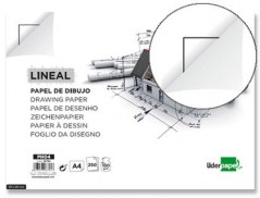 250un PAPEL DE DESENHO LIDERPAPEL 210X297MM 150G/M2 COM CAIX