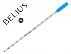 RECARGA ESFEROGRAFICA TIPO ROSCA BELIUS AZUL CAIXA 3 UNIDADE