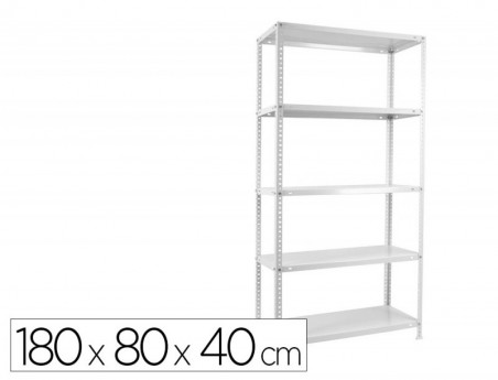 ESTANTE METALICA SIMONRACK ADVANTAGE MINI 5/400 COR BRANCO 5