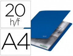CAPA CATALOGO LEITZ RECYCLE DIN A4 20 BOLSAS POLIPROPILENO A