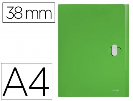 PASTA DE PROJETOS LEITZ RECYCLE DIN A4 POLIPROPILENO LOMBADA