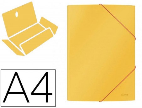 PASTA LEITZ RECYCLE ELASTICOS DIN A4 CARTAO RECICLAVEL 100%