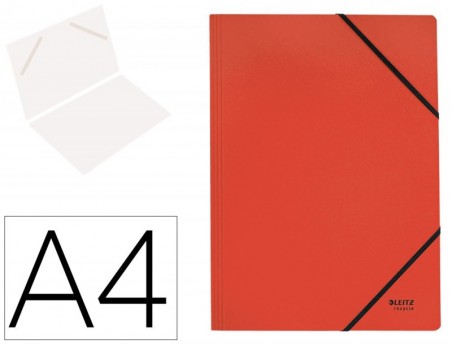 PASTA LEITZ RECYCLE ELASTICOS DIN A4 CARTAO RECICLAVEL 100%