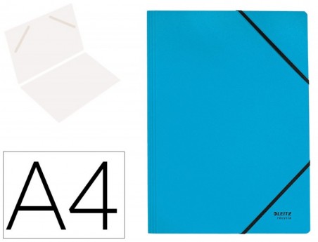 PASTA LEITZ RECYCLE ELASTICOS DIN A4 CARTAO RECICLAVEL 100%