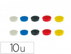IMAN DE SINALIZACAO NOBO 32 MM DIAMETRO CAIXA DE 10 UNIDADES