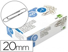 10un CLIPS NIQUELADOS PRESTO - N. 1 - 20 MM. CX.c/ 100 Un