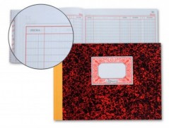 LIVRO MIQUELRIUS CARTAO 3086 QUARTO APAISADO 100 FOLHAS CONT