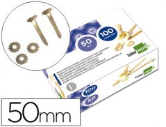 ATACHES ENCADERNACAO LIDERPAPEL, COM ARO, CAIXA DE 100, 50 M