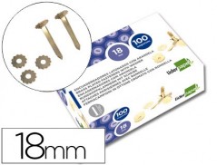 ATACHES ENCADERNACAO LIDERPAPEL, COM ARO, CAIXA DE 100, 18 M