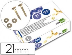 ATACHES ENCADERNACAO LIDERPAPEL, COM ARO, CAIXA DE 100, 21 M