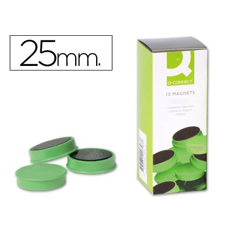 IMAN DE SINALIZACAO Q-CONNECT 2,5CM VERDE