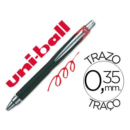 12un ESFEROGRAFICA UNI-BALL JETSTRAM SXN-210 RETRATIL COR VE