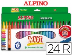 MARCADOR ALPINO MAXI 24 UNIDADES