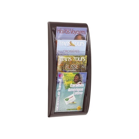 EXPOSITOR PAPERFLOW MURAL COM 4 DIVISORIAS PARA FORMATO A4 6