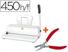 ENCADERNADORA Q-CONNECT KF-00799 PARA ESPIRAL METALICA 5:1