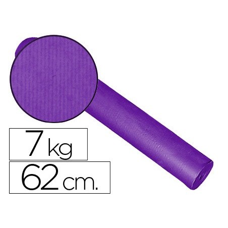 PAPEL FANTASIA KRAFT LISO LILAS 62CM -7 KG