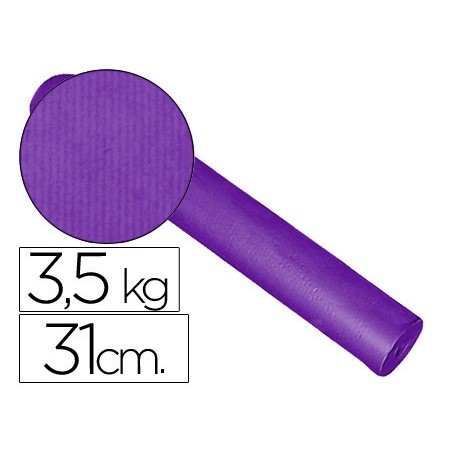 PAPEL FANTASIA KRAFT LISO LILAS 31CM 3.5 KG