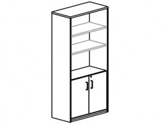 ARMARIO DE ESCRITORIO ROCADA EM FAIA 156 X 90 X 45 CM MODELO